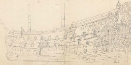 The English First Rate ship Prince
