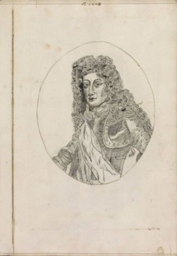 Portrait of a man in armor