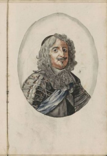 Portrait of a man with a sash