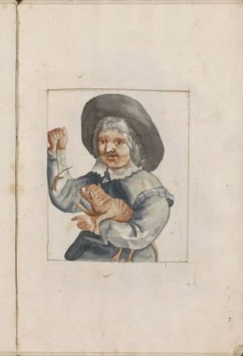 Boy with a cat