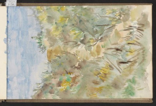 Path in a dune landscape