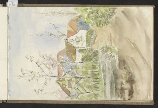 Path near a village