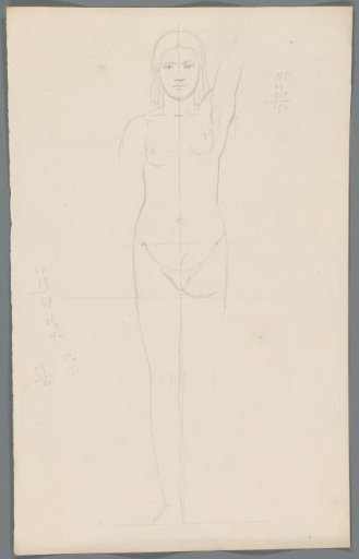 Study of a young woman