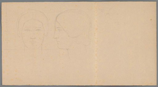 Study of a woman's face