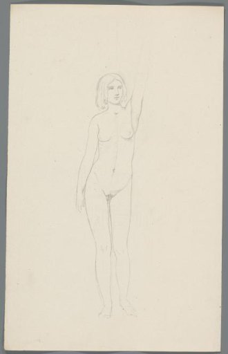 Proportion study of a woman