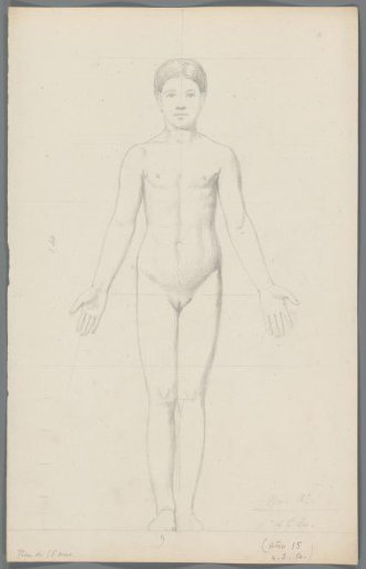 Proportion study of a girl