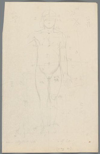 Proportion study of a girl