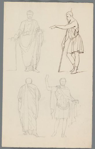 Studies of men in togas