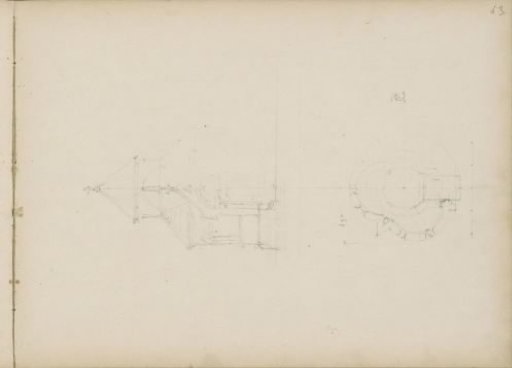 Front and upper view of the Episcopal Chapel of the Dead in Roermond