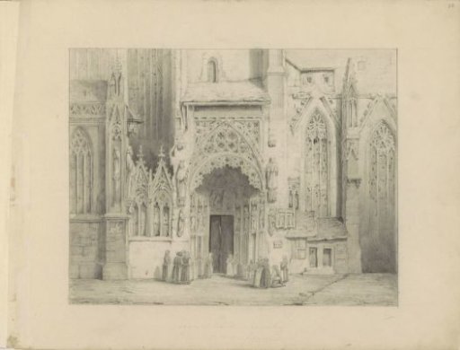Figures for a Portal of St. Sebaldus Church in Nuremberg