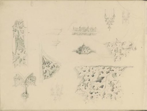 Leaf Ornaments and Windows