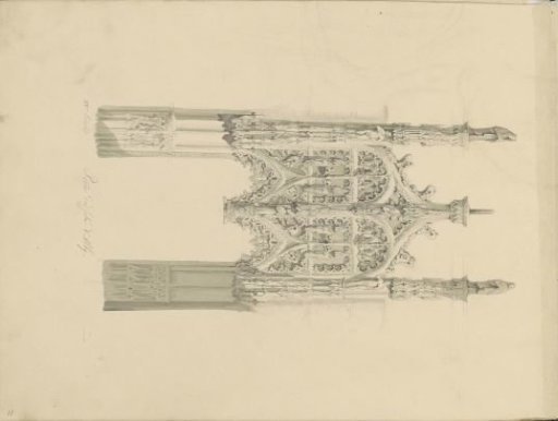 Part of a Screen for the Altar in the Cathedral of Sainte-Cécile at Albi