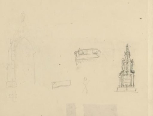 Monuments and a Bench