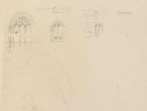 Details of the facade of the Florence Cathedral