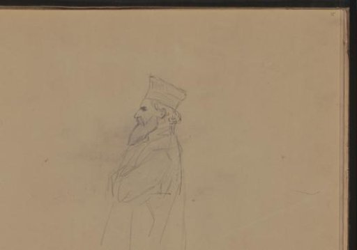 Portrait of a man with a beard and hat