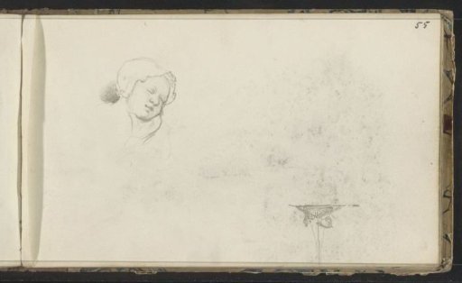 Head of a Sleeping Baby