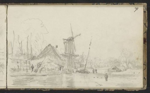 Mill on a Canal