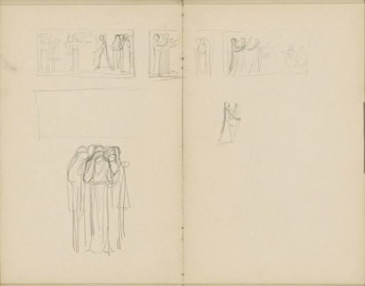 Design for a wall painting