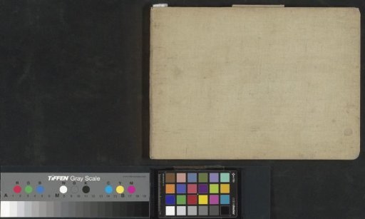 Sketchbook with 28 sheets