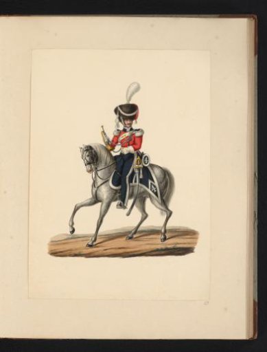 Trumpeter of the Dragoons, 1830-1831