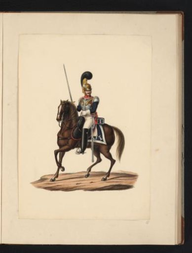 Rittmeister of the Cuirassiers, 1830-1831