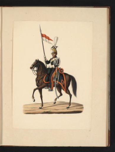 Ensign of the Lancers, 1830-1831
