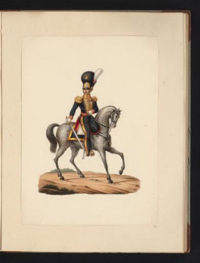 Lieutenant-Colonel of the Grenadiers, 1830-1831