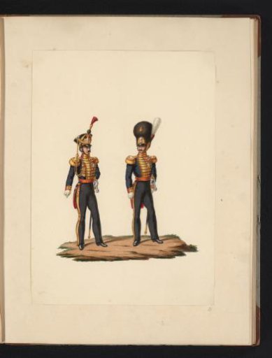 Captain and Second Lieutenant of the Grenadiers, 1830-1831