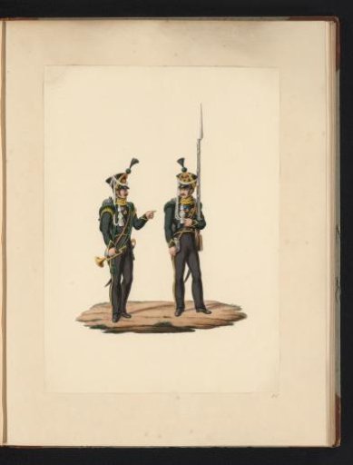 Trumpeter and Chasseur of the Chasseurs, 1830-1831