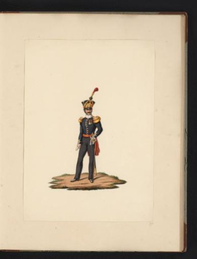 First Lieutenant of the Flankers, 1830-1831