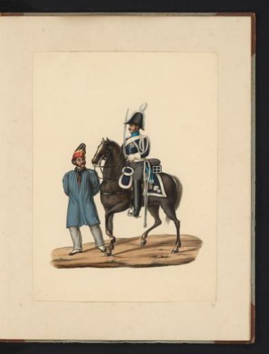 Marechaussee with a Belgian Prisoner, 1830-1831