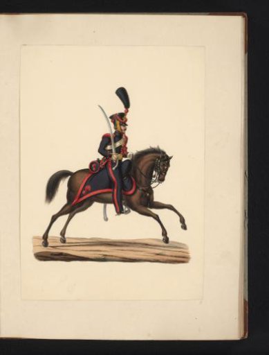 Artilleryman of the Horse Artillery, 1830-1831