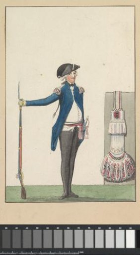 Dragoon of the Society for the Benefit of the Militia in Amsterdam, 1787