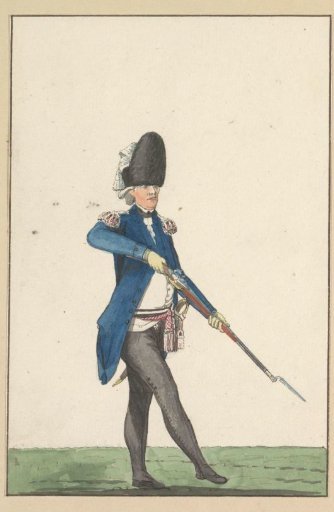 Grenadier of the Society for the Benefit of the Militia in Amsterdam, 1787
