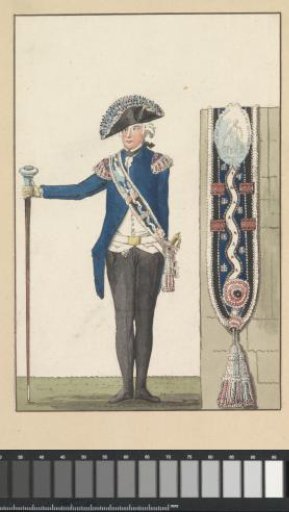 Drum-Major of the Society for the Benefit of the Militia in Amsterdam, 1787