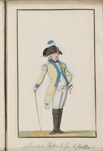 Assembly of the Cavalry of the Leiden Students' Shooting Society, ca. 1785