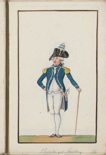 Assembly of the Vlaardingen Civic Guard, ca. 1785
