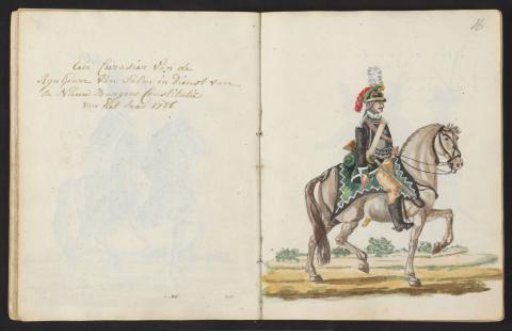 Hussar of the Count Palatine of Salm, 1786