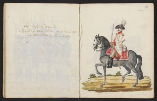 Uniform of a Horseman of the Regiment van der Hoop