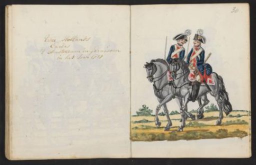 Uniforms of the Holland Guard in Amsterdam