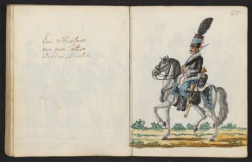 Uniform of a Hussar of Van Eeker