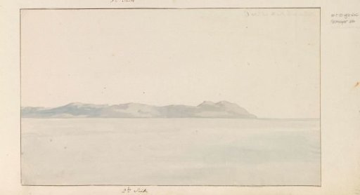 View of the Gulf of Naples from the quay near the church of Santa Maria del Carmine
