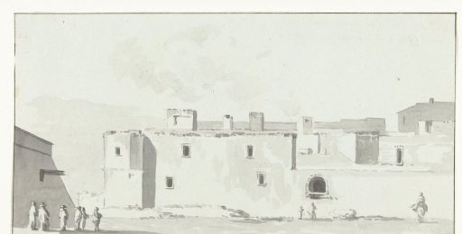 View of the old palace of the Count of Egmond-Pignatelli in Cerignola