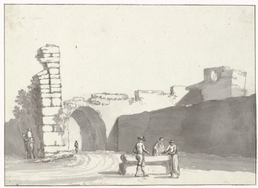 Ruins on the way to Terracina