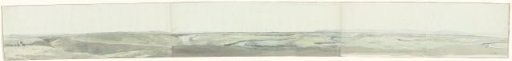 Panorama with a Plain Near Cannes Seen from an Elevation in the Landscape