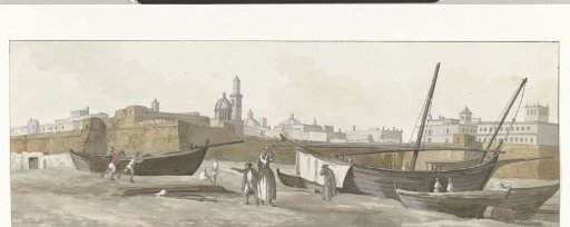 View of the Harbour of Bari on the South Side