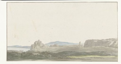 View of a rock near the Gulf of Taranto close to Gallipoli