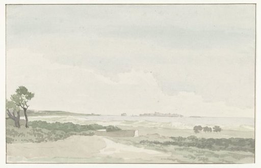 Distant view of the town of Gallipoli