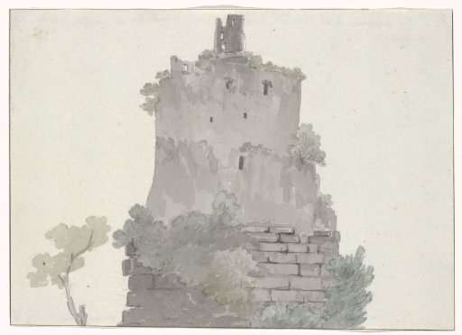 Exterior of the tomb of Cicero between Itri and Gaeta