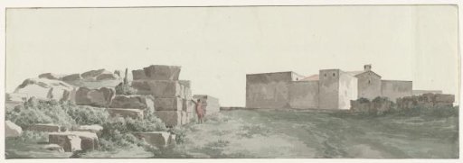 Profile of the inner and outer walls of the old town of Manduria